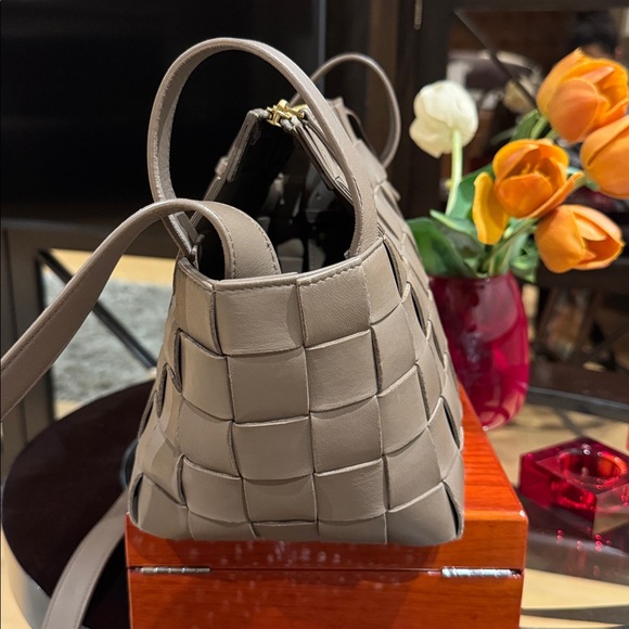 Bottega Veneta Taupe Bowling Cassette Bag - Picture 2 of 14